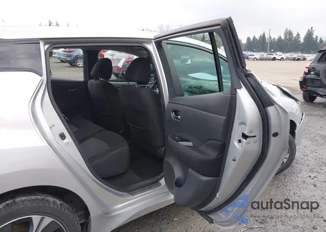 2019 Nissan Leaf Sv из США, поврежденный, VIN 1N4AZ1CP8KC309389